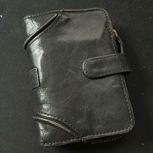 Black Leather Wallet